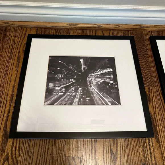 Series of 3 Black Framed Wall Art Pieces - Picture 3 of 5